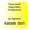 Hand greift diagonales Handgelenk

ai hammi katate dori