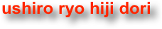 ushiro ryo hiji dori